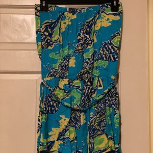 Lilly Pulitzer Strapless Romper